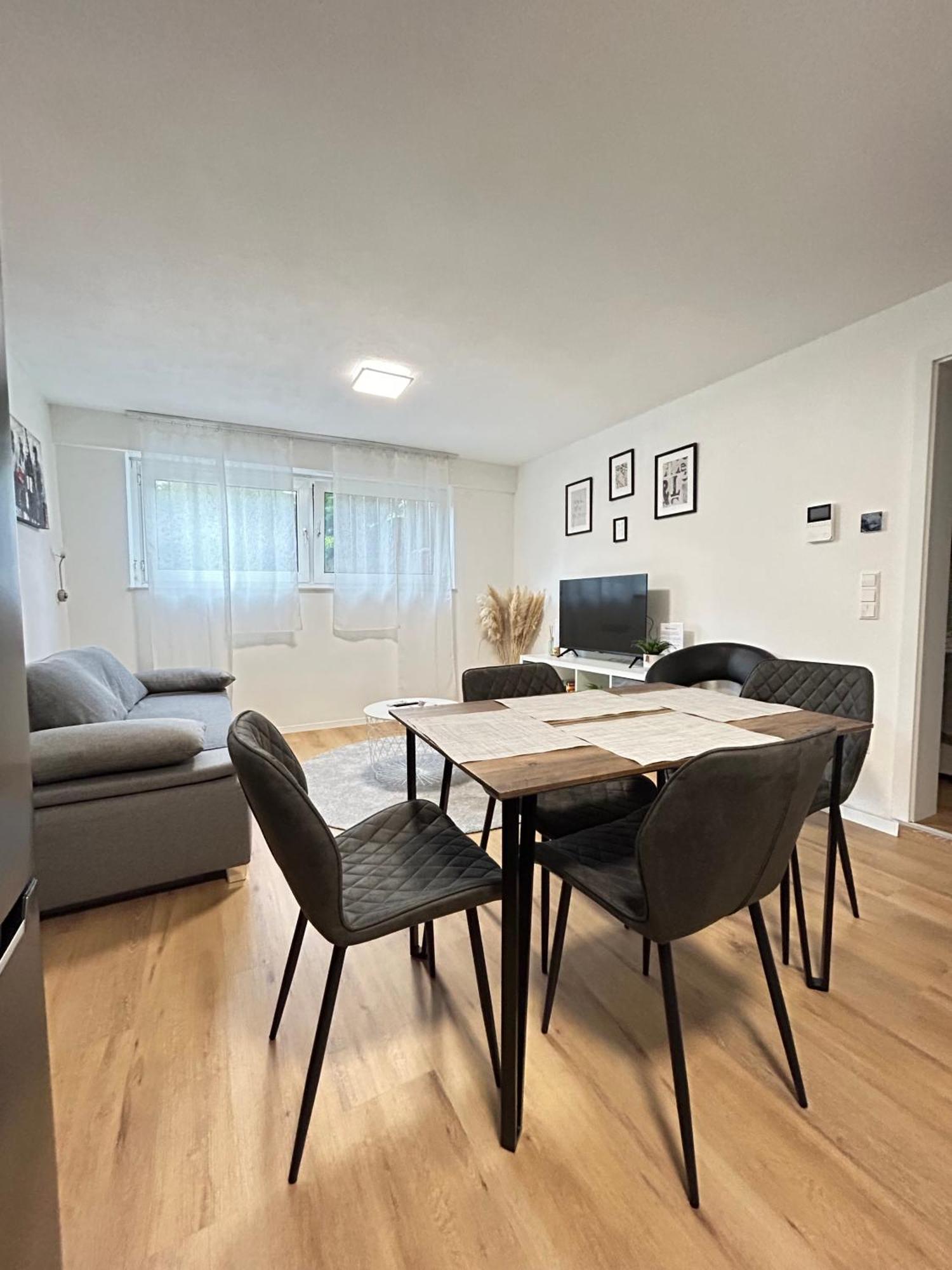 Souterrainwohnung - Remseck Am Neckar エクステリア 写真